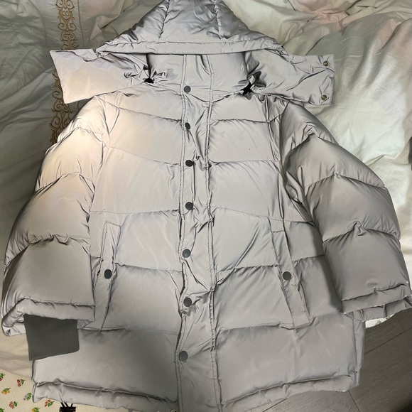 Balenciaga authentic 3M reflective puffer jacket - Picture 4 of 15